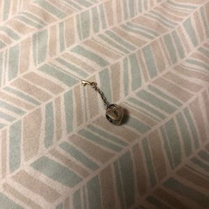 Heart and key pandora charm (charm only)